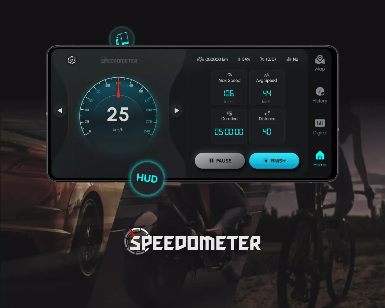 GPS Speedometer应用截图