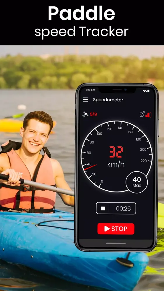 GPS Speedometer स्क्रीनशॉट