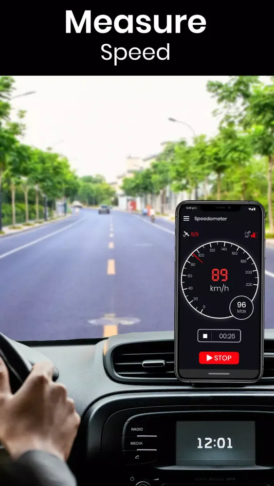 GPS Speedometer स्क्रीनशॉट