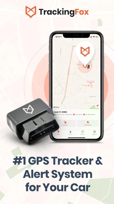 TrackingFox Car GPS Tracker স্ক্রিনশট