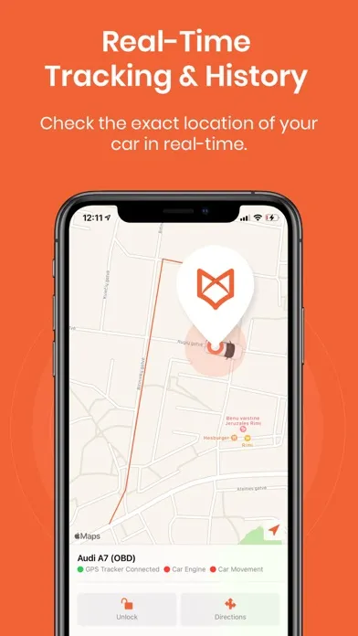 TrackingFox Car GPS Tracker স্ক্রিনশট