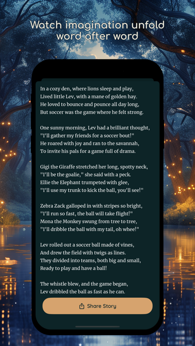 GPTales: GenAI Bedtime Stories Screenshots