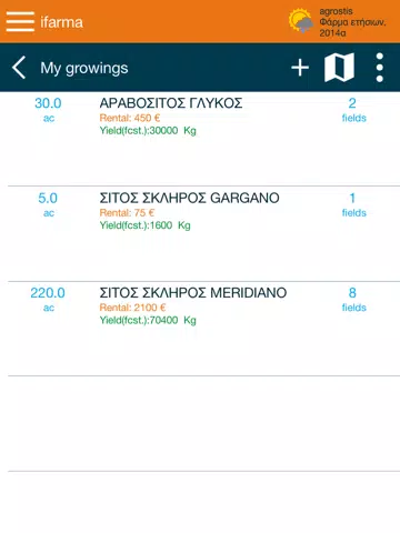 ifarma Integrated Farm Management iPad 應用截圖
