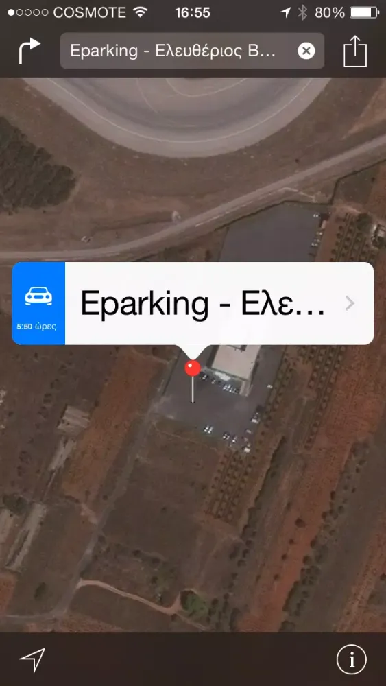Screenshot di Eparking