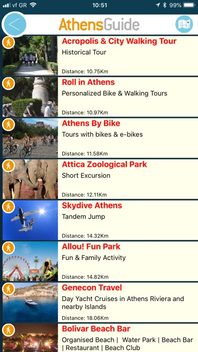 Zrzuty ekranu Your Athens Guide