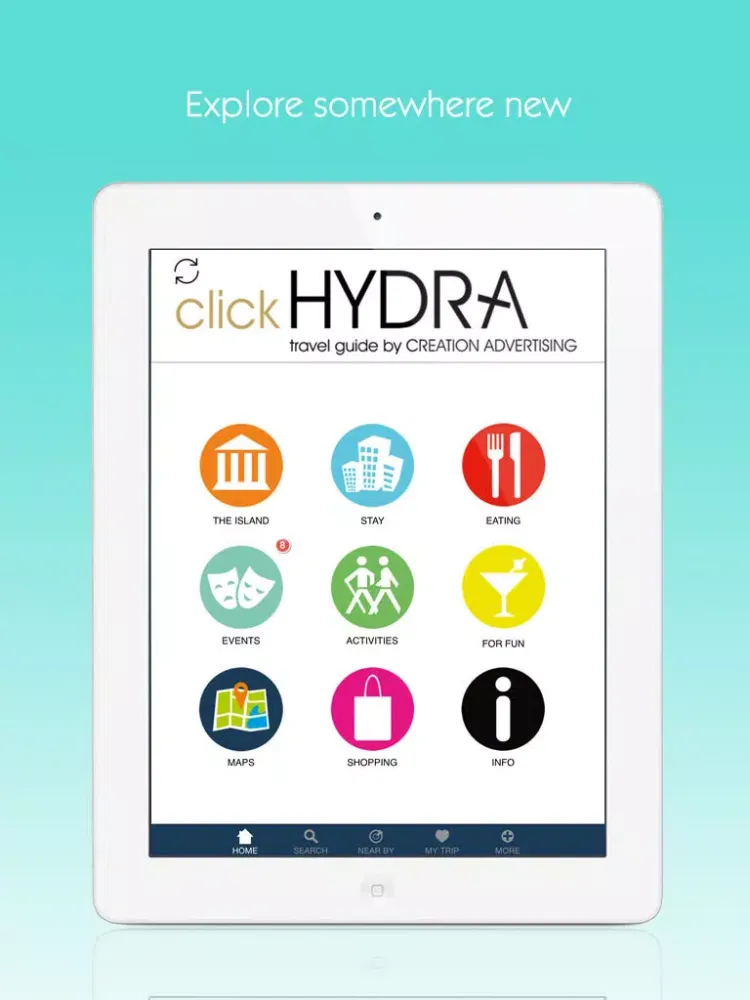 Hydra by clickguides.gr iPad 应用截图