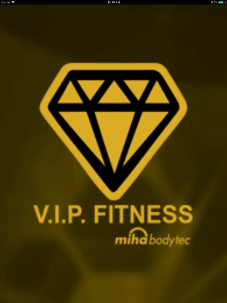 Vip Fitness Miha Bodytec gym iPad 应用截图
