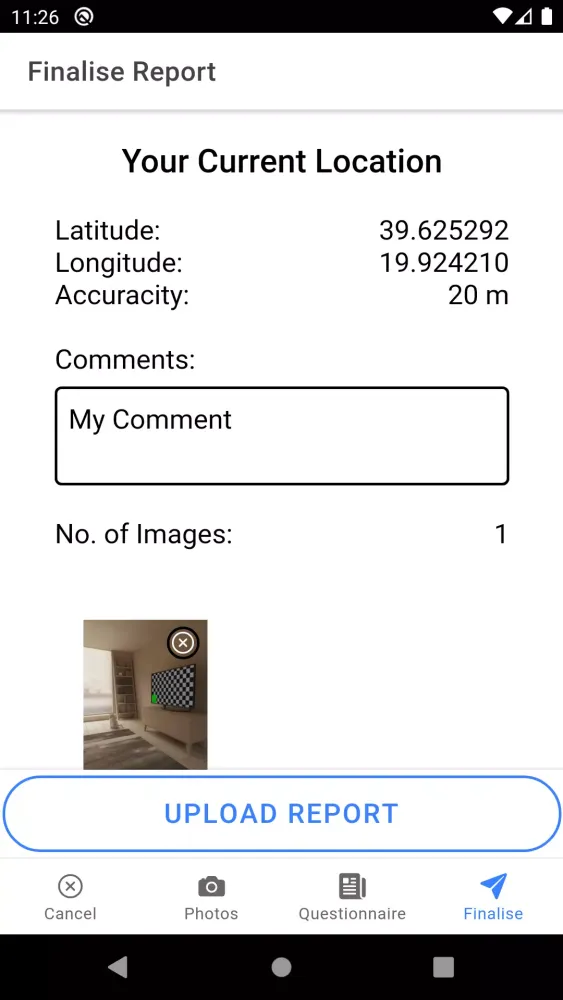 Capturas de pantalla de Biodiversity Pressures App
