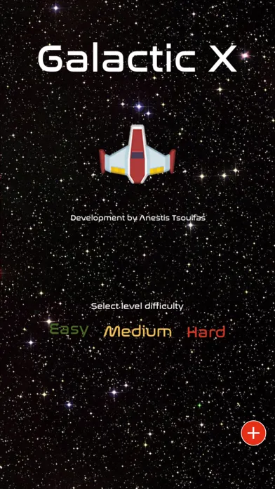 Ảnh chụp màn hình của Galactic X