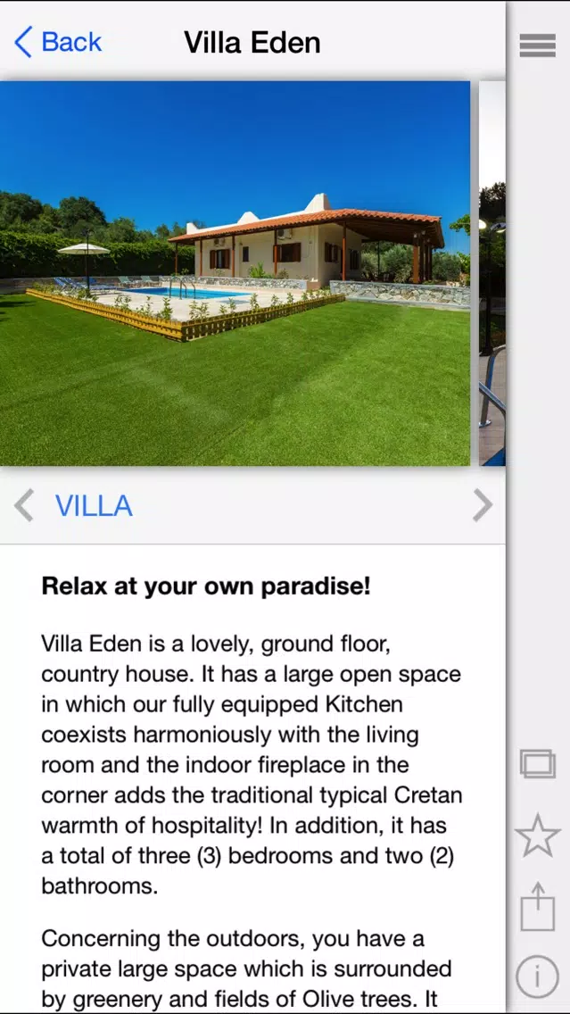 Tangkapan skrin Eden Villa