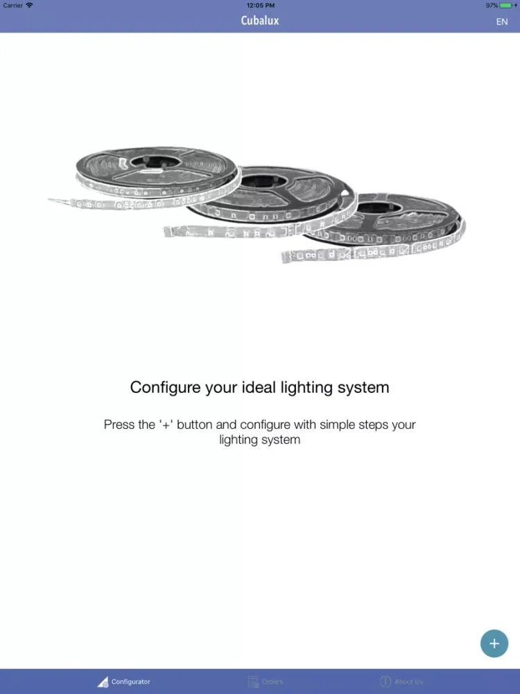 CUBALUX - Led Strip Calculator iPad  स्क्रीनशॉट