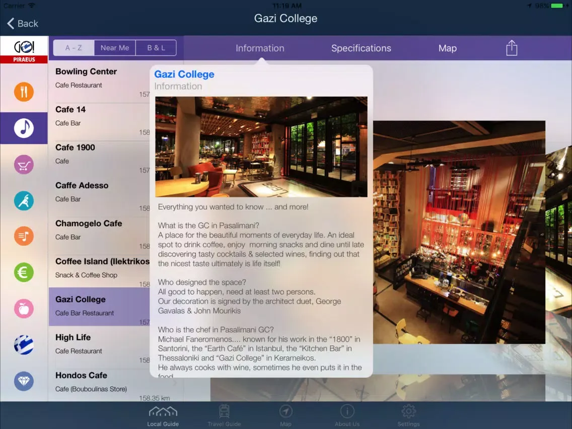 Zrzuty ekranu Piraeus Amazing Travel Guide - Go! Piraeus App iPad 