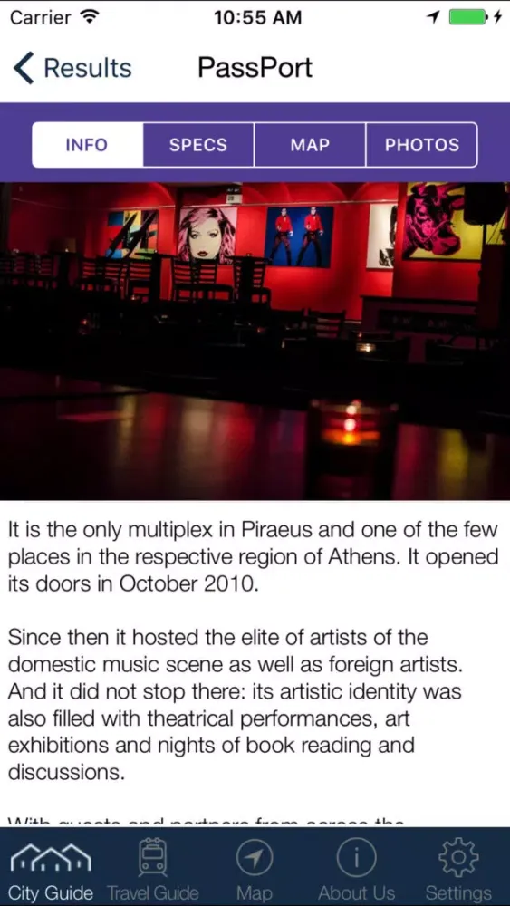 Zrzuty ekranu Piraeus Amazing Travel Guide - Go! Piraeus App