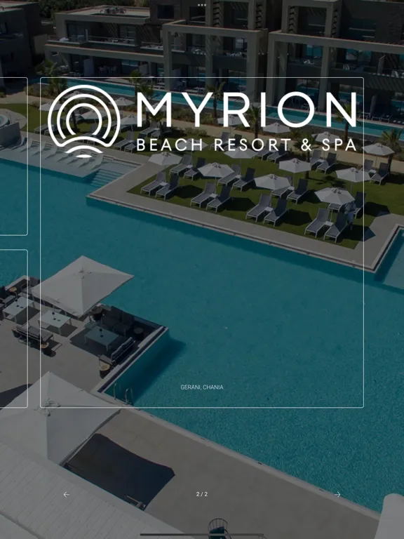 ภาพหน้าจอของ Myrion Hotel iPad 