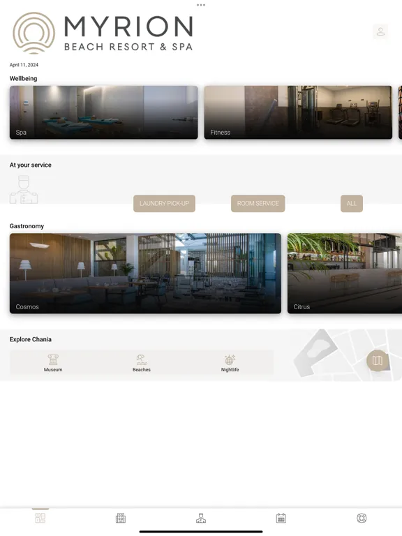 ภาพหน้าจอของ Myrion Hotel iPad 