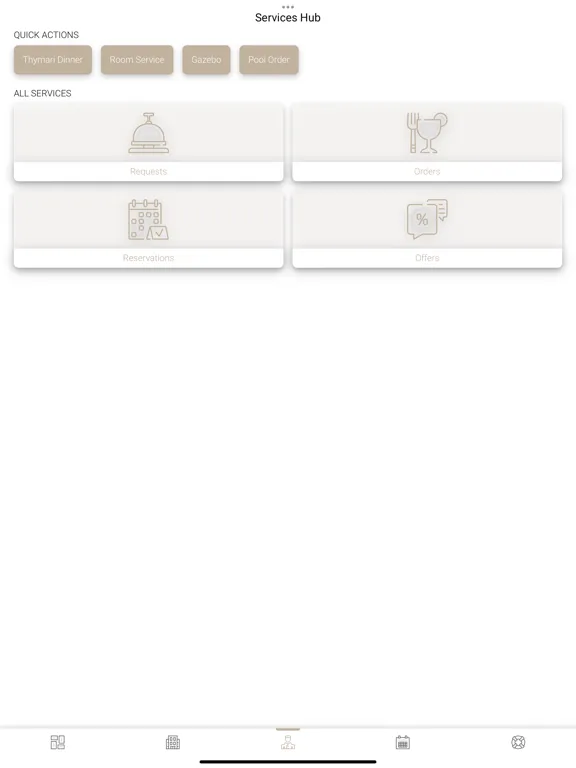 ภาพหน้าจอของ Myrion Hotel iPad 