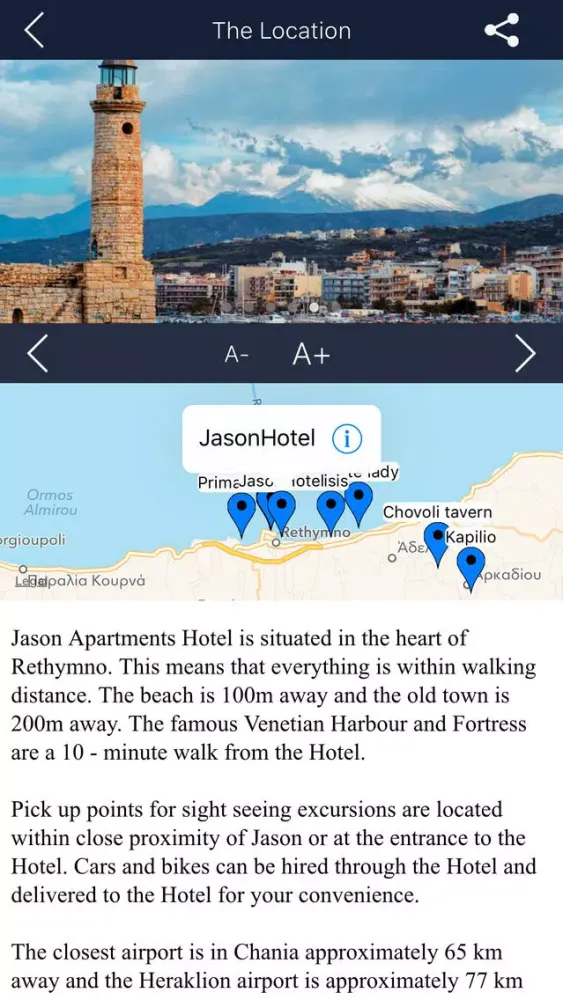 Captures d'écran de Jason hotel