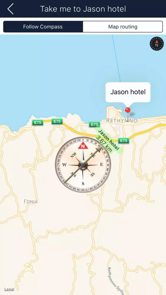 Captures d'écran de Jason hotel
