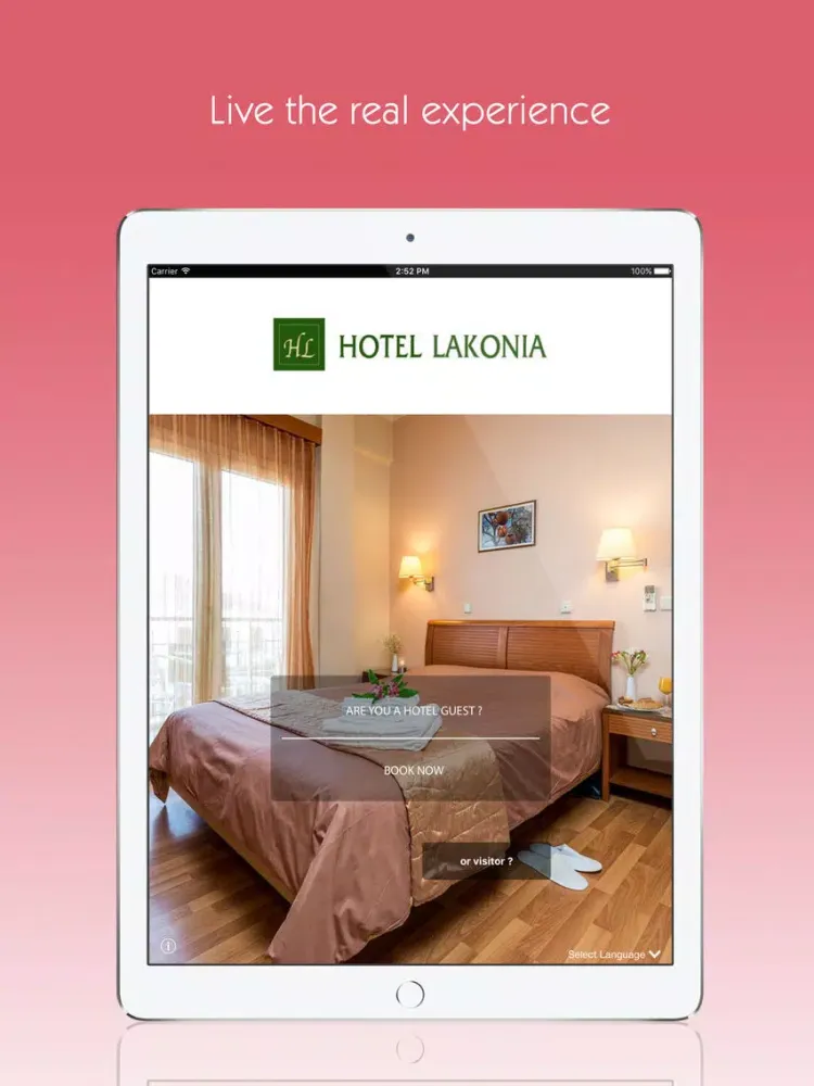 Lakonia Hotel iPad 应用截图