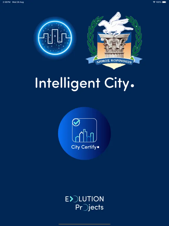 Capturas de pantalla de IntelligentCity Korinthos iPad 