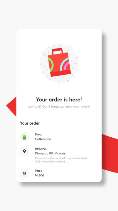 efood delivery Ekran Görüntüleri