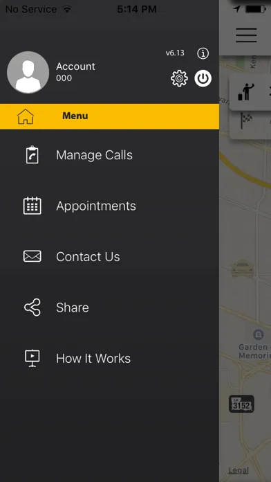 Ảnh chụp màn hình của Star Cab