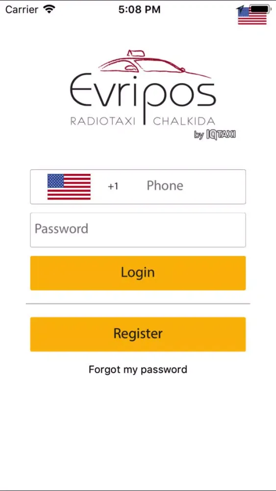 Evripos RadioTaxi Chalkidas سکرین شاٹس