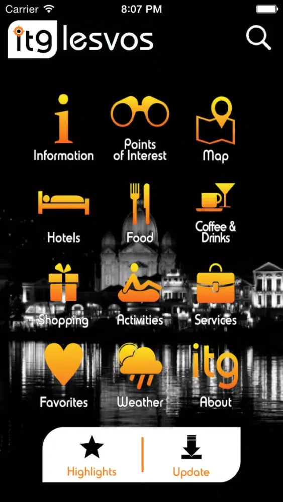 iTravelGuides Lesvos應用截圖