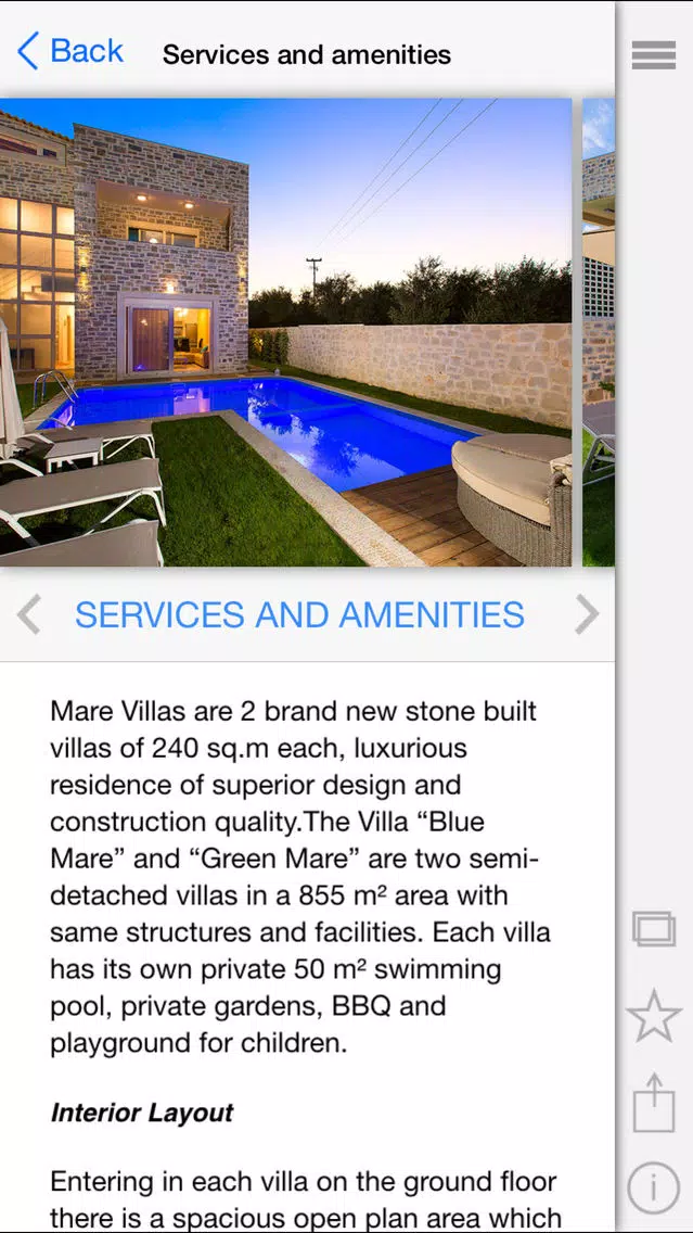 Tangkapan layar Mare Villas
