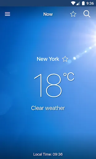 Скриншоты Freemeteo Pro