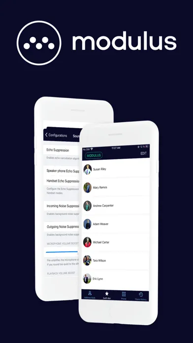 modulus SoftPhone Screenshots