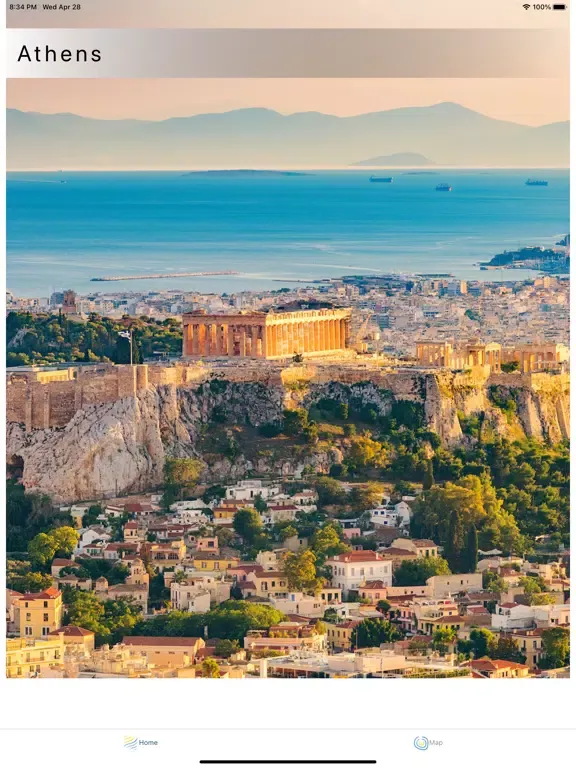 Athens iPad  سکرین شاٹس
