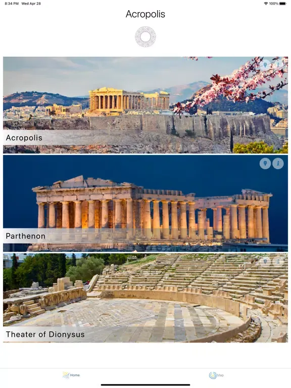 Athens iPad  سکرین شاٹس
