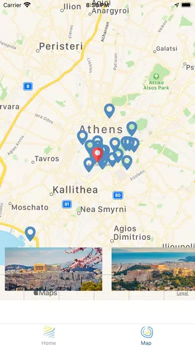 Athens سکرین شاٹس