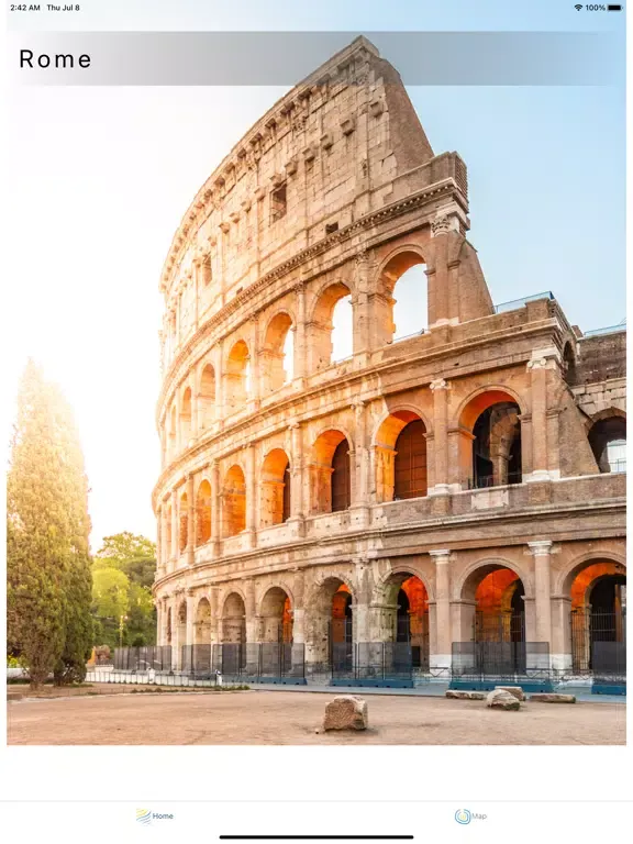 Rome Best Places iPad 应用截图