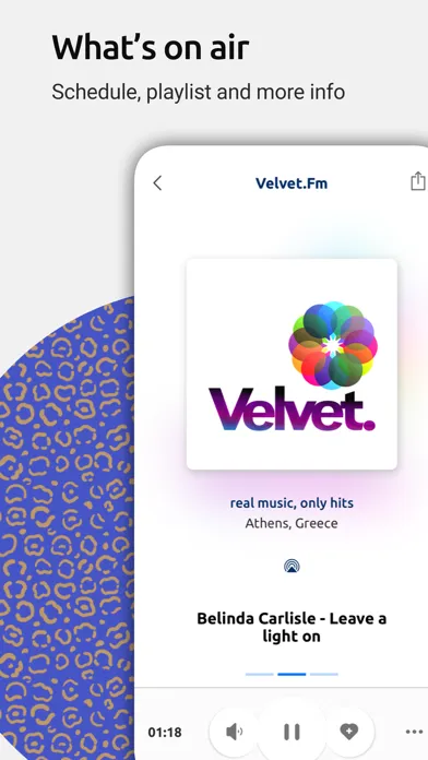 Capturas de pantalla de E-Radio - Stream greek music
