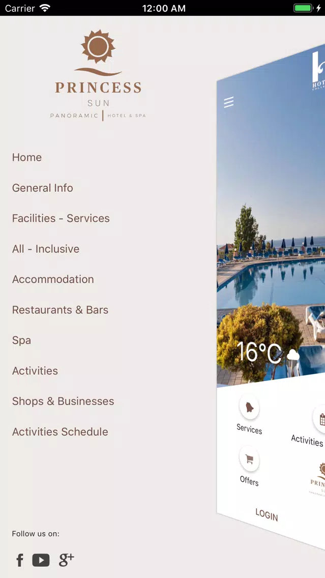 Ảnh chụp màn hình của Princess Sun Hotel
