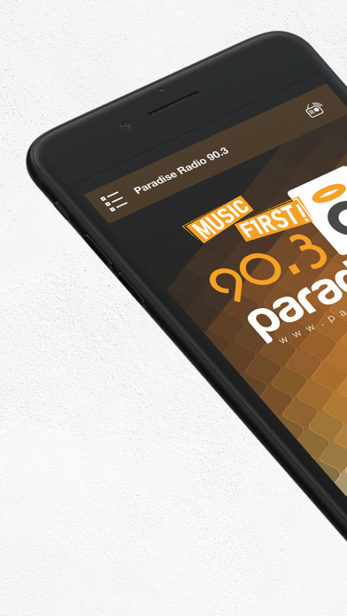 ภาพหน้าจอของ Paradise Radio 90.3