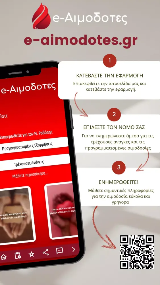 Zrzuty ekranu e-Aimodotes (e-Blood Donors)