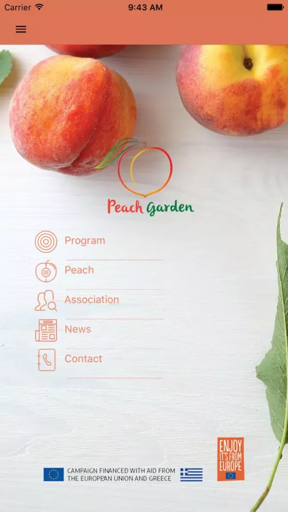 Peach garden App Screenshots