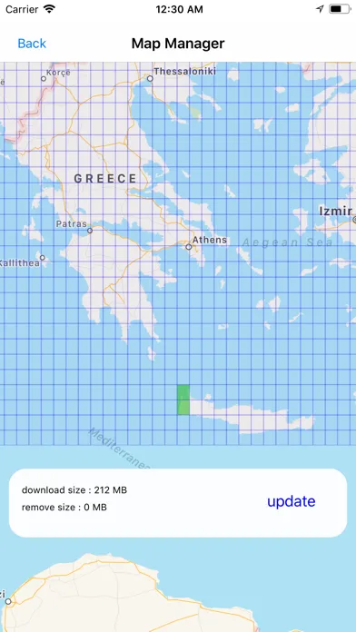 Скриншоты Toponavigator Greece topo maps