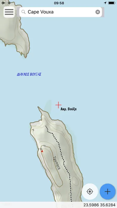 Скриншоты Toponavigator Greece topo maps