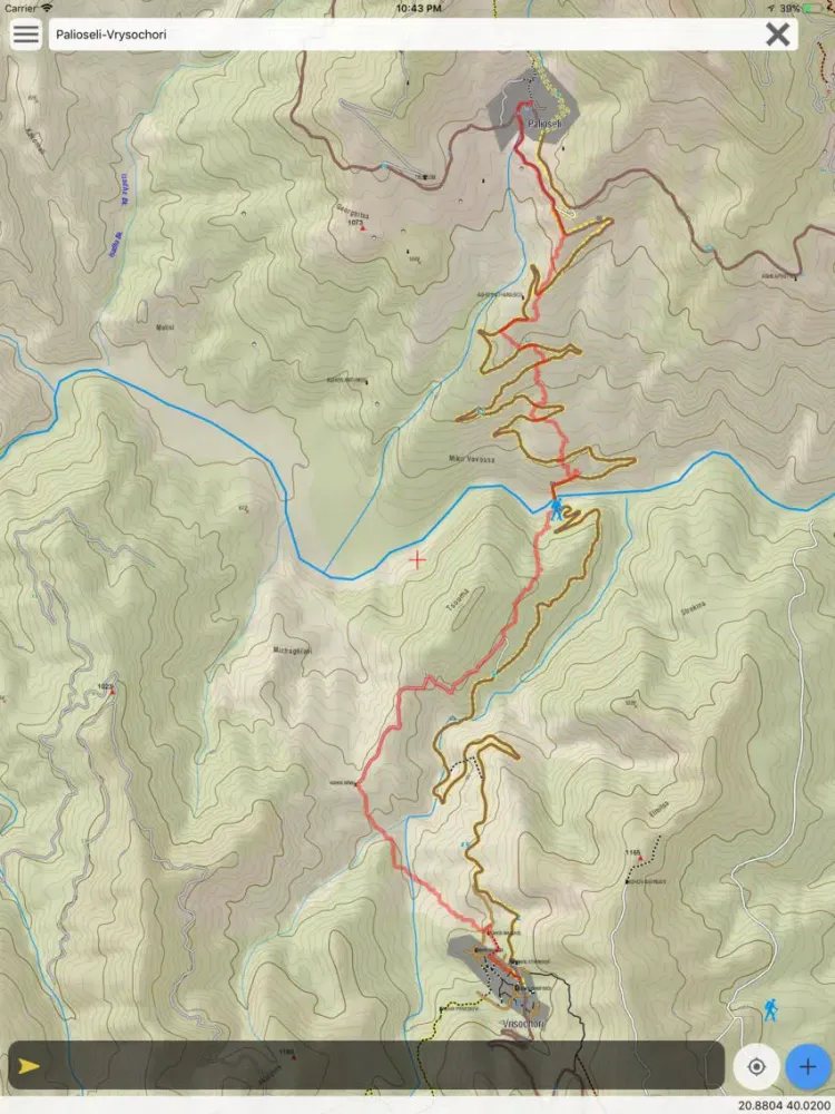 Zagori topoguide iPad 应用截图