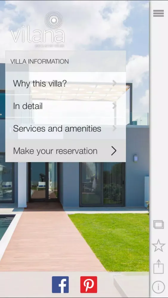 Vilana Exclusive Villas应用截图