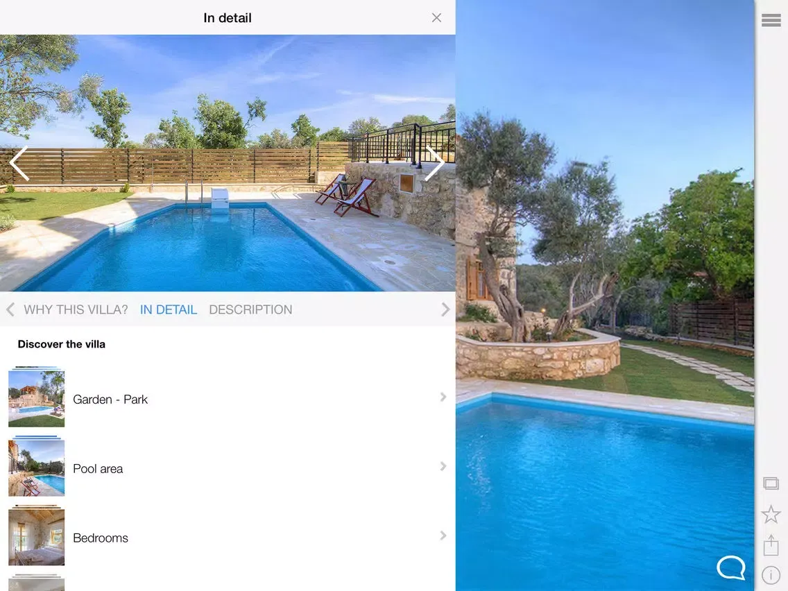 Villa Caneva iPad  स्क्रीनशॉट