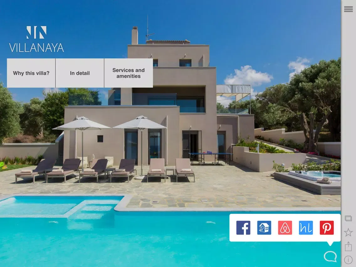 Villa Naya iPad 應用截圖