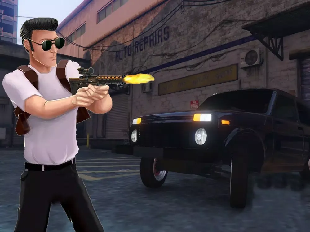 Capturas de tela do Grab The Auto: Crime City iPad 