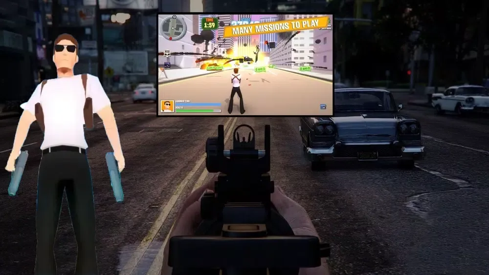 Capturas de tela do Grab The Auto: Crime City