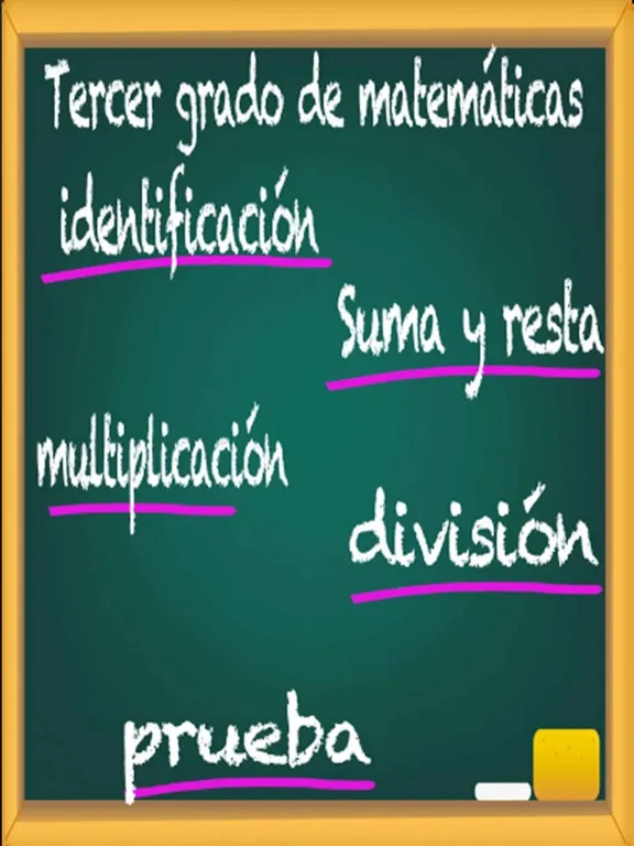 ภาพหน้าจอของ Tercer grado de matemáticas iPad 
