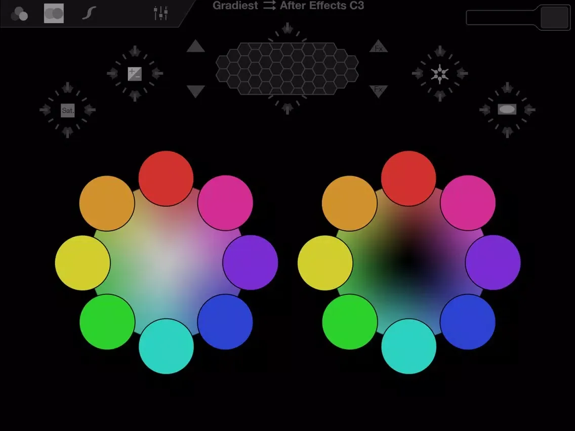 Gradiest iPad  スクリーンショット